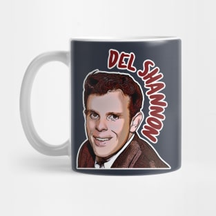 Del Shannon Retro Styled Tribute Artwork Mug